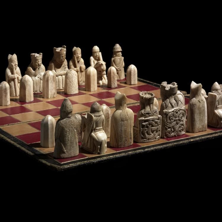 Medieval Ivory Chessmen from the Isle of Lewis