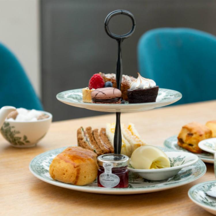 Afternoon tea at the Great Court Restaurant