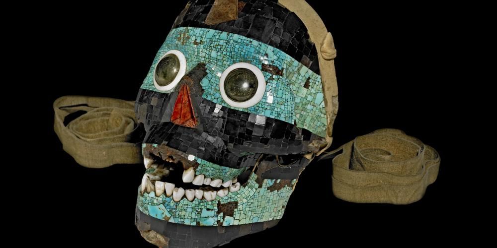 The Turquoise Mosaics mask