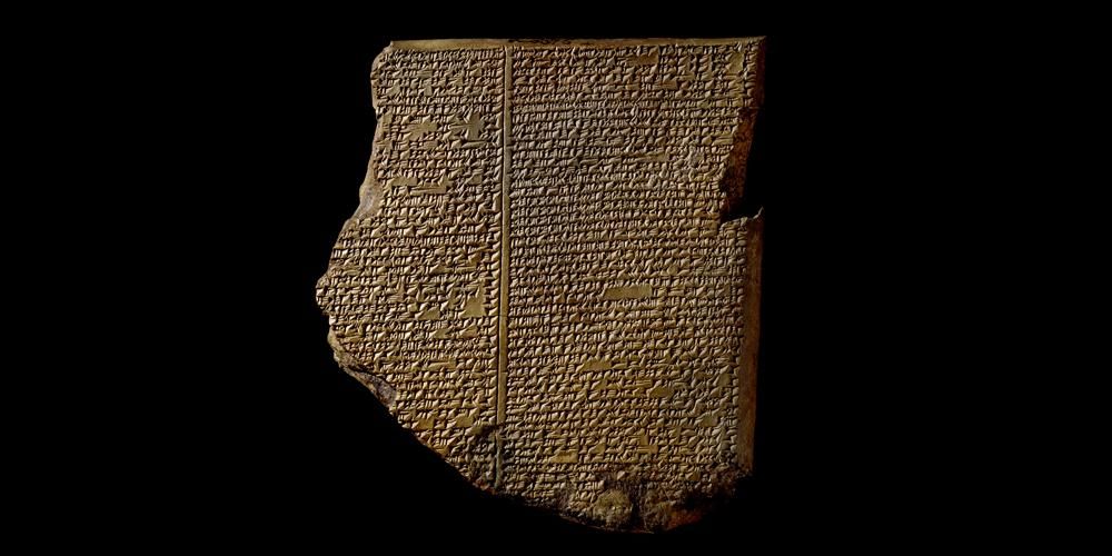 The Flood Tablet, relating part of the Epic of Gilgamesh