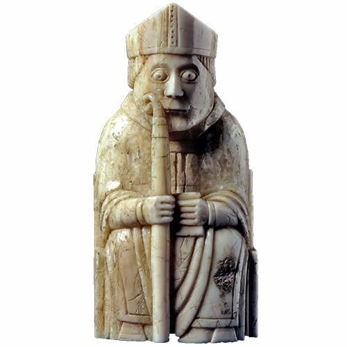 A piece from the Lewis Chessmen