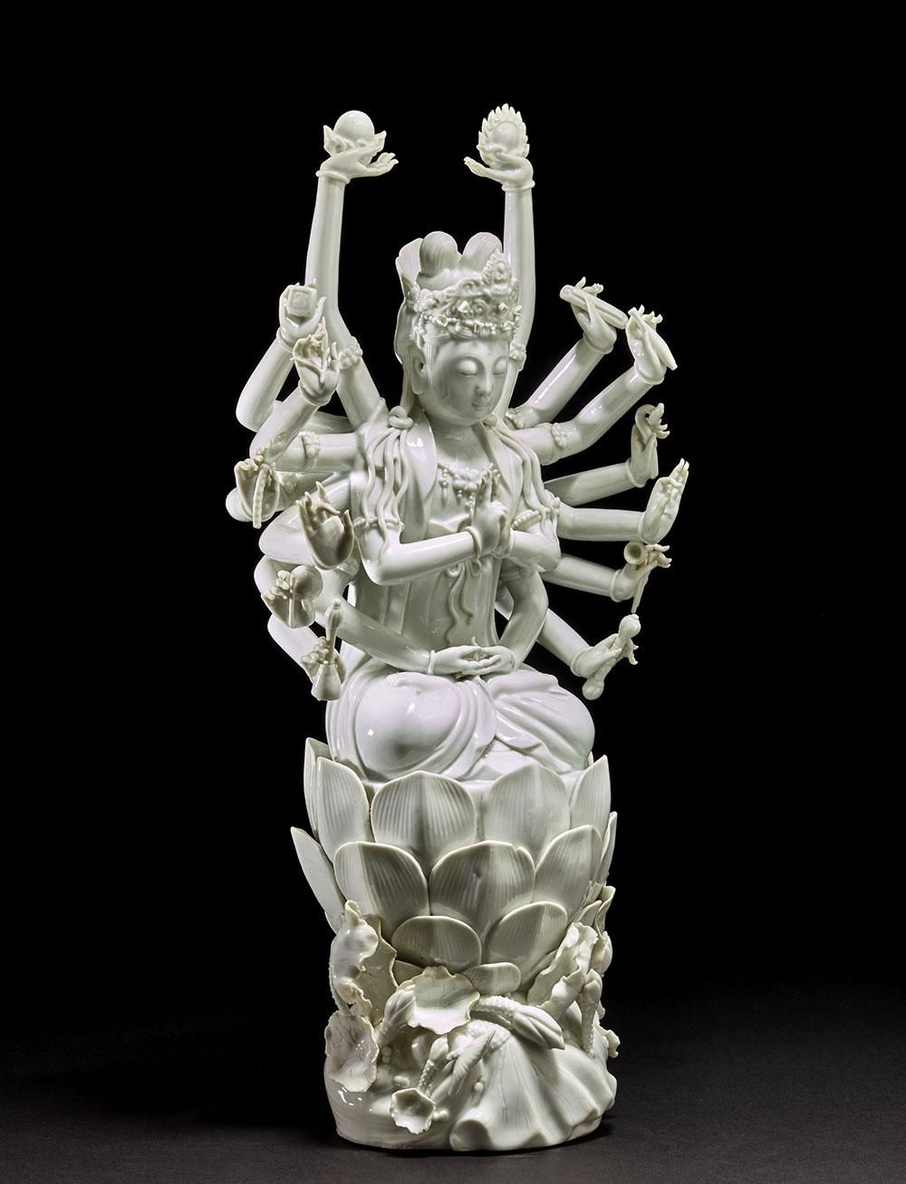 Porcelain figure of Guanyin